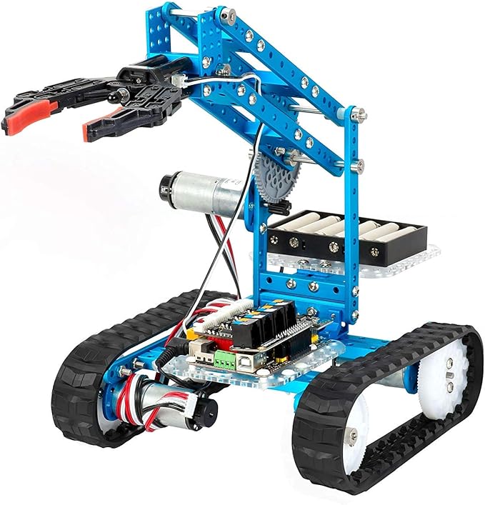 Makeblock mBot Ultimate 10 in 1 Robot Building Toys, Robotics Kit App Remote Control Robot Toys Compatible with Arduino C & Raspberry Pi, STEM Educational DIY Robotics for Kids Ages 12-16