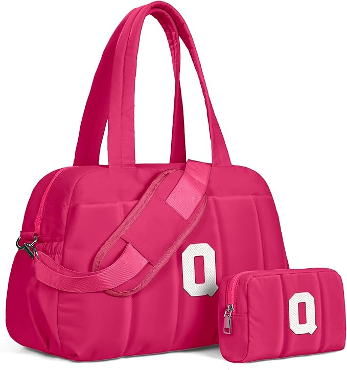 Dance Bag, Kid Weekender Bags，Girl Overnight Bag with Wet Pocket，Lightweight Travel Tote Personalized Cheer Bags with Makeup Pouch-10 Year Old Girl Birthday Gifts
