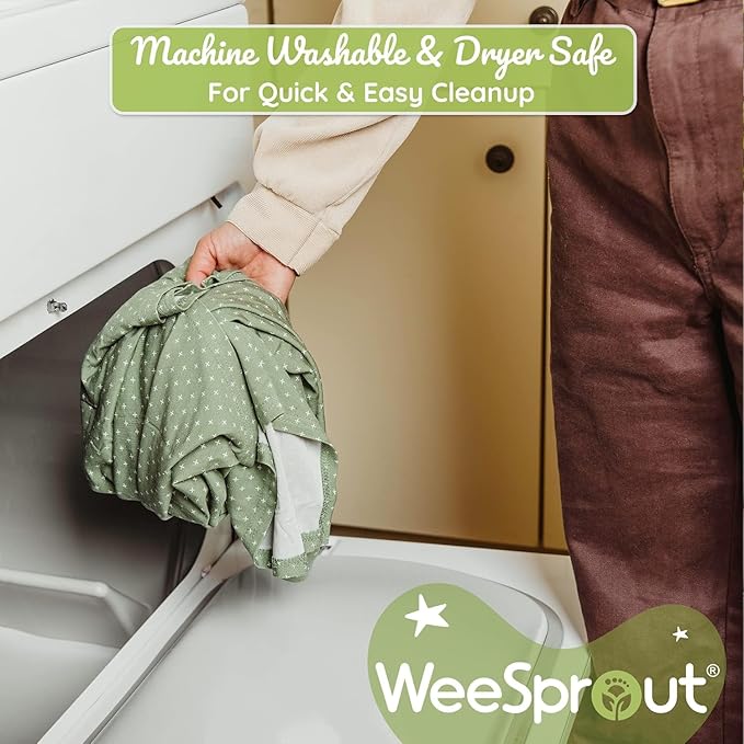 WeeSprout Nursing Cover for Breastfeeding, Soft & Breathable Nursing Poncho, Neck Insert for Hands-Free View, Machine Washable & Dryer Safe Feeding Cover Up