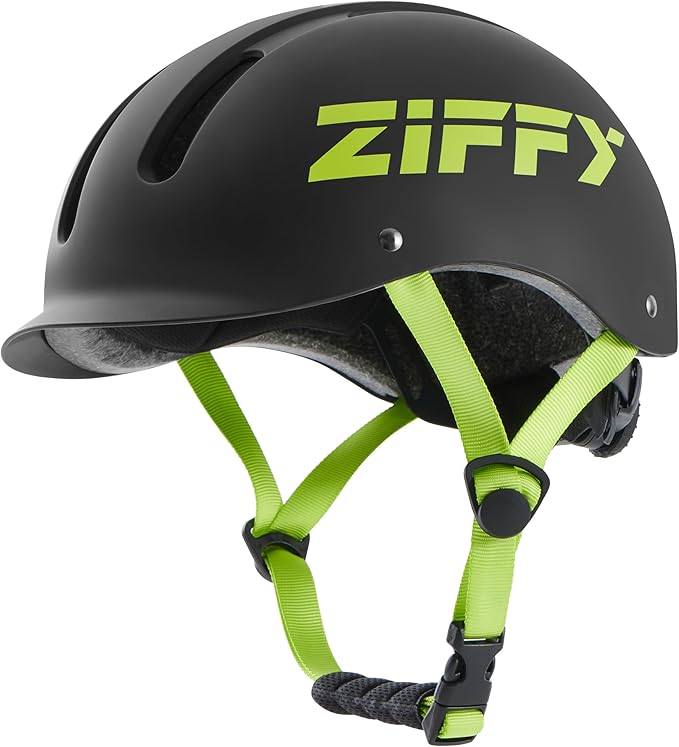 ZIFFY Kids/Toddler Bike Helmet, Adjustable, Lightweight, Safety Certified Scooter Helmet for Boys & Girls with Washable Inner Lining, 2 Sizes, 4 Colors – Fits Toddlers to Youth