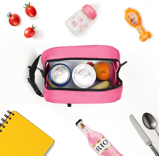 Freezable Lunch Bag for Work School Travel,Leak-Proof Small Lunch Bag