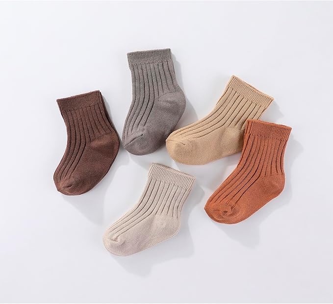 Newborn Baby Boy Girl Caps Mittens Socks Set Cotton Baby Essentials Accessories (Hats+Gloves+Socks)