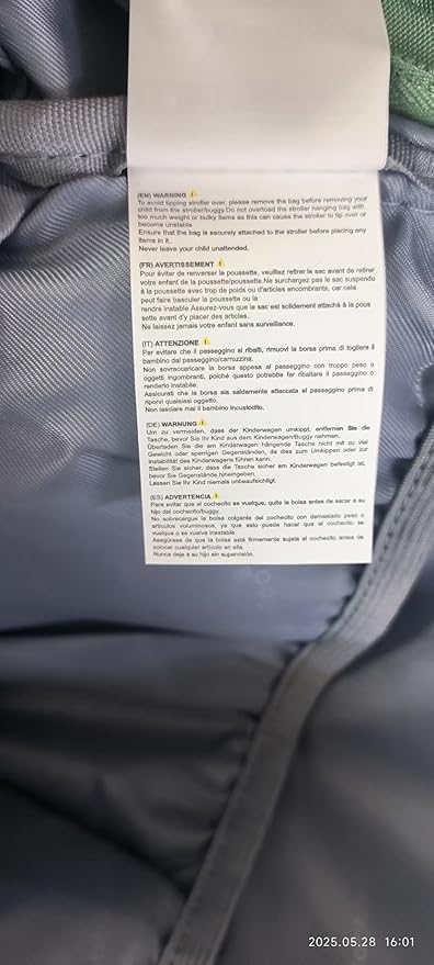BabbleRoo Diaper Bag Backpack - Baby Essentials Travel Bag - Multi Function Waterproof Diaper Bag, Travel Essentials Baby Bag with Changing Pad, Stroller Straps & Pacifier Case – Unisex, Sage Green
