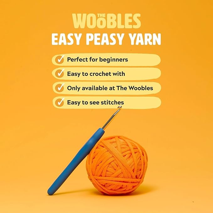 The Woobles Minecraft Crochet Kit – Beginner Crochet Kit for Adults & Kids, Easy Knitting Kit with Woobles Yarn, DIY Crafts, Crochet Animals, Minecraft Toys, Gift for Gamers & Crafters (Creeper)