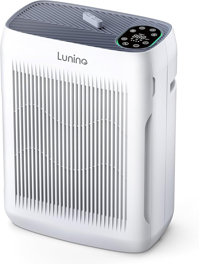 Air Purifiers for Home Large Room up to 3000 Ft², LUNINO Air Purifier with Auto & Pet Mode, 4 Fan Speeds, Aromatherapy, H13 HEPA Washable Filter for Allergies, Pet Hair, Smoke, Odors, Pollen, Dust