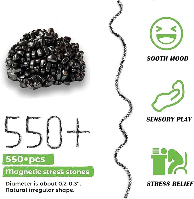 550pcs Fidget Toys Adults ，Sensory Toys， Desk Fidgets Toys for Office Stress/Anxiety Relief (550 PCS)