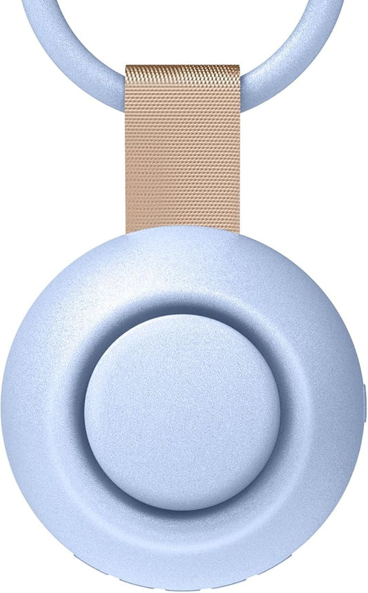 2025 Mom's Choice Awards, Portable Sound Machine for Baby Adult, AI Cry Detection, 18 Soothing Sound, Bluetooth Rechargeable White Noise Machine for Home Office Travel, Nursery Light, Blue