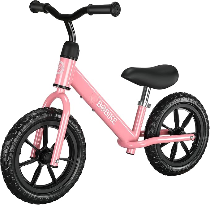 Toddler Balance Bike Toys for 2 to 5 Year Old Girls Boys Adjustable Seat and Handlebar No-Pedal Training Bike Best Gifts for Kids