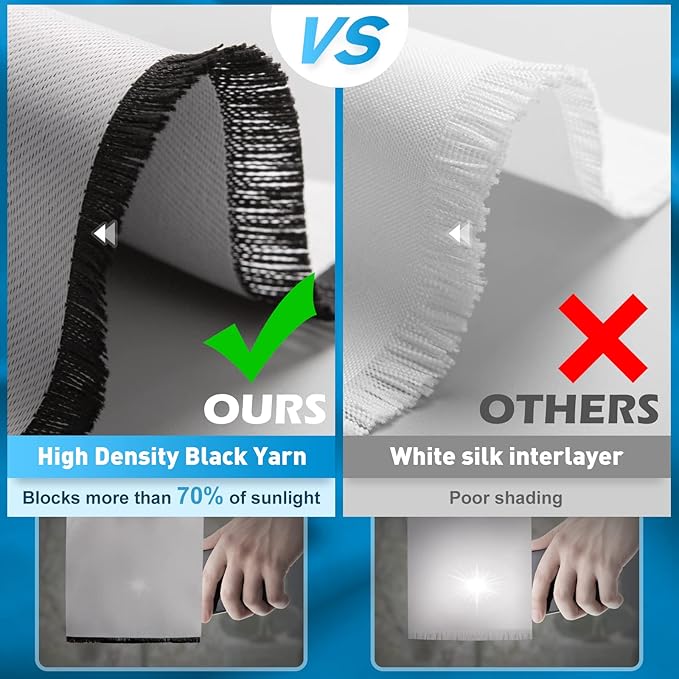 Jekeno Game Controller Blackout Curtains for Kids Boys Bedroom Black Grey Headphones Musical Notes Gamer Gaming Video Games Gamepad Decor Room Darkening Grommet Window Drapes 2 Panel Set, 42"x63"