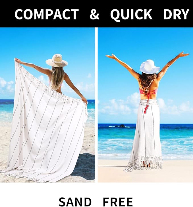 Large Cotton Turkish Throw Blanket Lightweight Breathable Home Decoration Women Birthday Gifts Ideal for Mom Grandma Wife Sister Girlfriend Her Boss Coworker Retirement New Home Hoursewarming