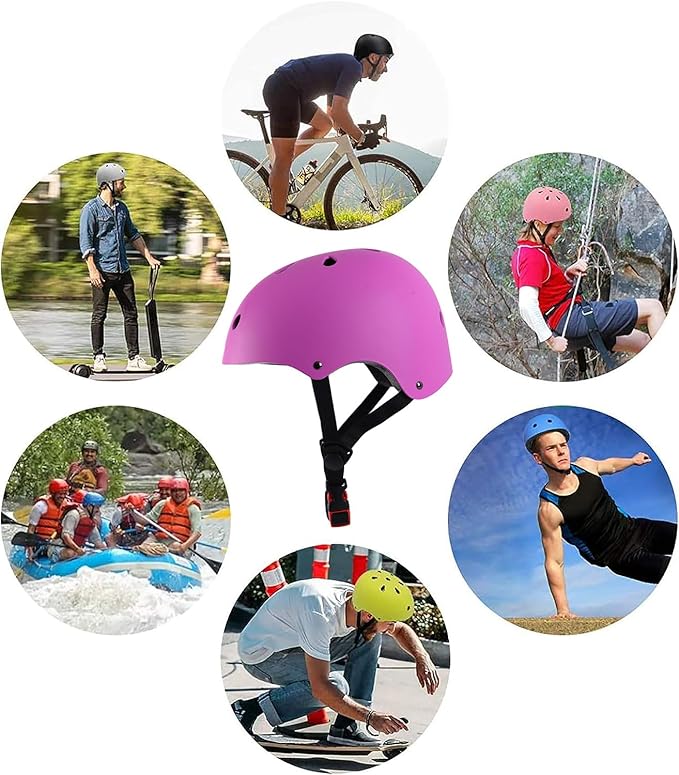 Kids Bike Helmet,Boys Girls Helmet Multi-Sport Helmet for Skateboard Roller Inline Skating Bicycle Scooter 3 Sizes