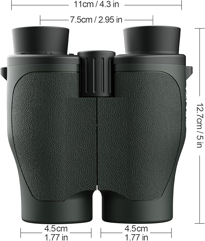 20x32 Compact Binoculars for Bird Watching - OPAITA High Powered Small Binoculars for Adults Kids with Low Light Vision for Hunting Cruise Trip Travel Concert Hiking Green