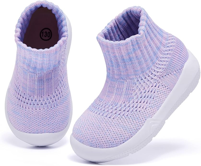 MORENDL Toddler Sock Shoes Baby Walking Shoes Infant Slippers Boys & Girls Non-Slip Sneakers