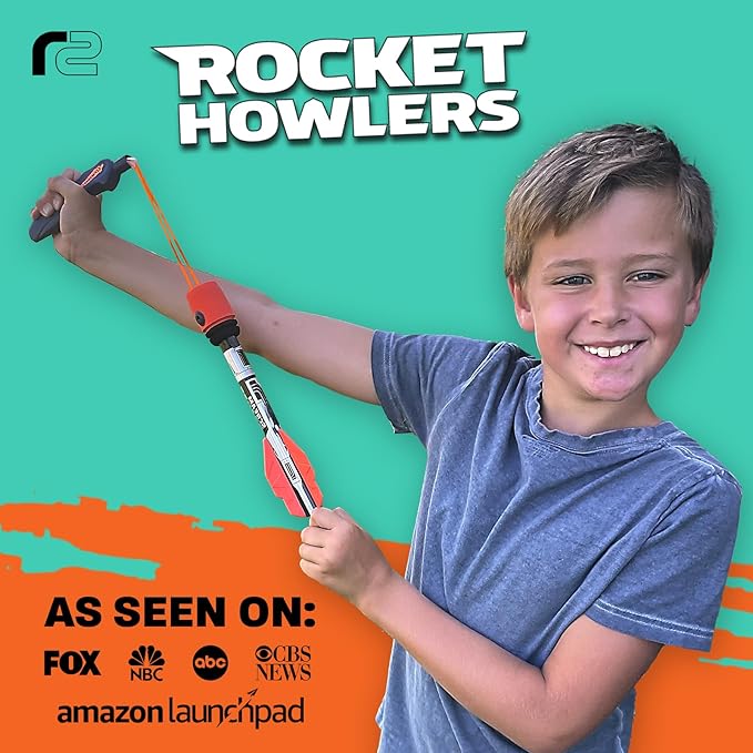 Toy Rocket Launcher for Kids: Outdoor Toys Slingshot Rocket Launchers - Best Gifts for Boys & Girls All Ages - Fun Stocking Stuffers for Kids & Teen Boy Gifts for 8 9 10 11 12 Year Old Boys Gift Idea