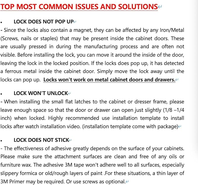 16 Pack Child Safety Magnetic Cabinet Locks - Vmaisi Children Proof Cupboard Baby Locks Latches - Adhesive for Cabinets & Drawers and Screws Fixed for Protection