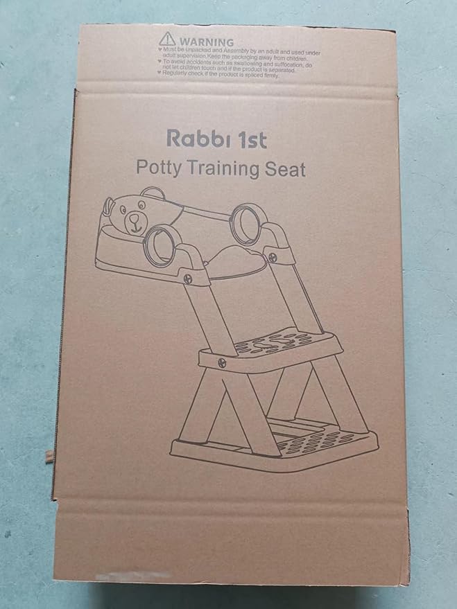 Potty Training Seat, Upgrade Toddler Toilet Seat for Kids Boys Girls, 2 in 1 Potty Training Toilet, Splash Guard Anti-Slip Pad Step Stool