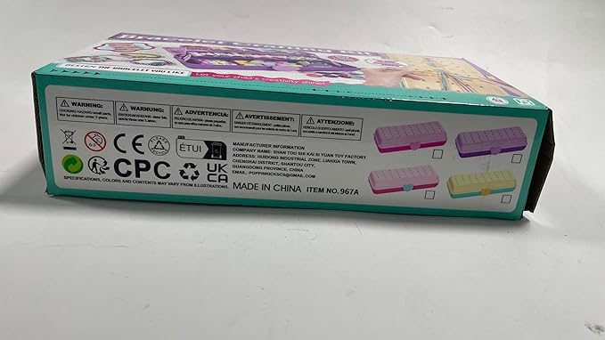 Friendship Bracelet Making Kit with Storage Box,DIY String Bracelet Arts and Craft for Girls Aged 8-12,Kids' Travel Activity Toy Set,Easter Birthday Gifts for Ages 6 7 8 9 10 11 12 Year Old Rose