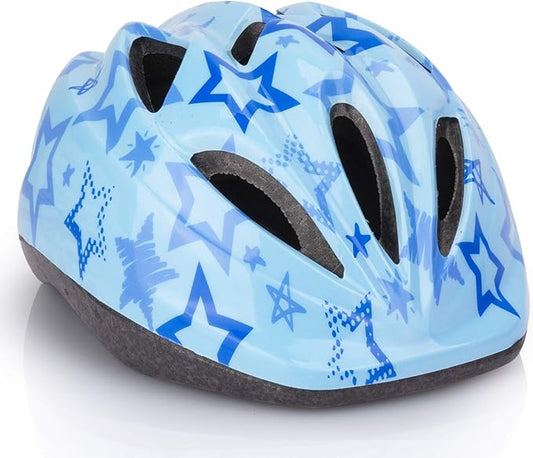 Kid Bicycle Helmets, LX LERMX Kids Bike Helmet Ages 3-5/5-14 Adjustable from Toddler to Youth Size, Durable Kids Bike Helmet with Fun Designs for Boys and Girls