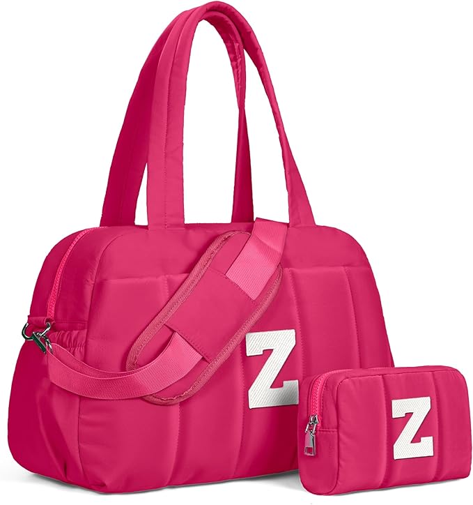 Dance Bag, Kid Weekender Bags，Girl Overnight Bag with Wet Pocket，Lightweight Travel Tote Personalized Cheer Bags with Makeup Pouch-14 Year Old Girl Birthday Gifts