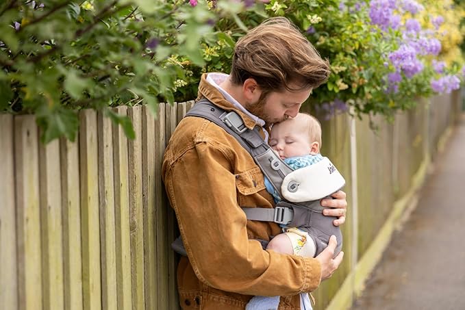 Joie Savvy lite 3-in-1 Baby Carrier – Lightweight, Ergonomic Baby Carrier with 3 Carry Positions, Padded Straps, and Lumbar Support (Juniper)