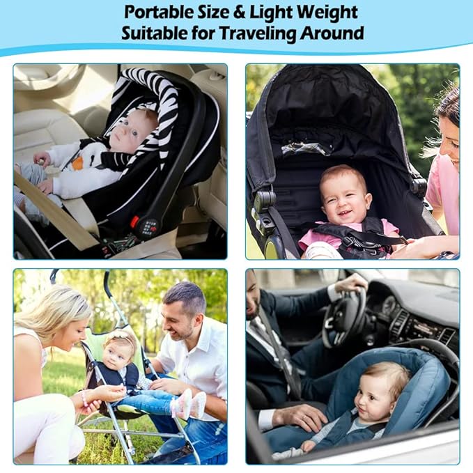 KAKIBLIN Baby Neck Pillow, Baby Travel Pillow, Baby Support Pillow,Upgraded Baby Neck Pillows for Car Seat Toddler Head and Neck Support Pillow for Car Seat, Pushchair(Unicorn)