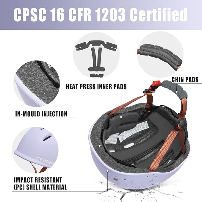 Kids Bike Helmet,Toddler Cyling Helmets for Ages 5-8-9-10-12-14-16Years Youth Boys & Girls,Child Adjustable Multi-Sport Bicycle Skateboard Roller Skate Scooter Balance Skateboarding Helmet