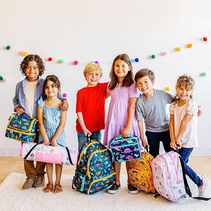 Wildkin 15-inch Kids Backpack – Durable, Padded, Adjustable for School & Travel - Green Camo