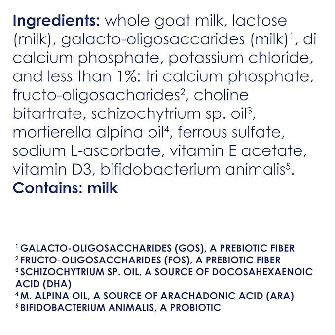 Kabrita Goat Milk Toddler Nutrition, 12-24 Months - Easy to Digest, Contains Vitamin D, Calcium, Iron, DHA, Non-GMO - Gentle on Sensitive Tummies - Supports Gut Health & Sleep - 28oz.