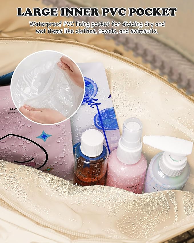 Monogram Duffle Bag, Weekender Bags for Women，Birthday Gifts Ideas-Overnight Bag with Wet Pocket，Lightweight Travel Bags Personalized Gym Tote with Makeup Pouch