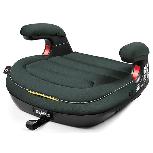 Peg Perego Viaggio Shuttle - Booster Car Seat - for Children from 40 to 120 lbs - Made in Italy - Metal (Sage Green)