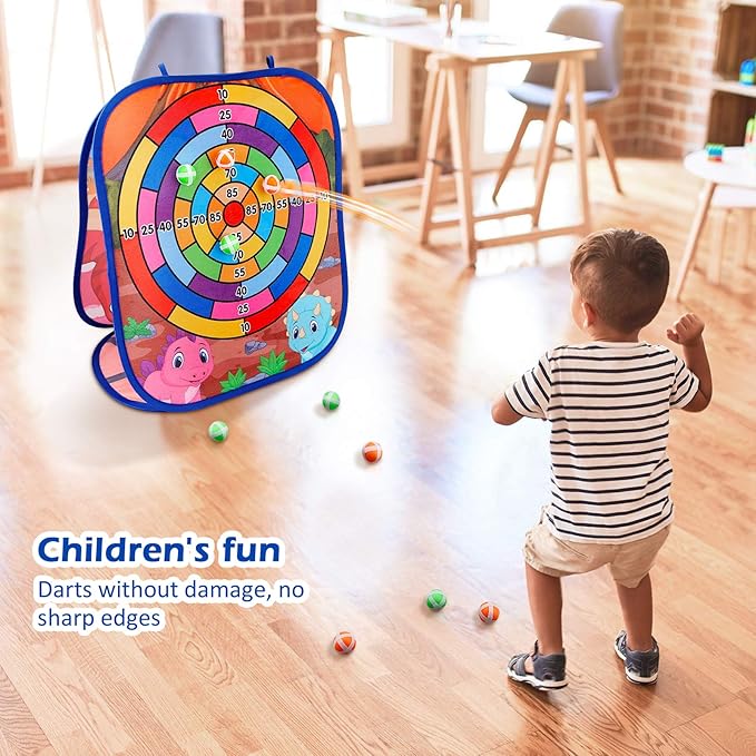 Animal Bean Bag Toss Game Toy Outdoor Toss Game, Family Party Party Supplies for Kids, Gift for Boys Birthday or Christmas for Toddlers Ages 3 4 5 6 Year Old