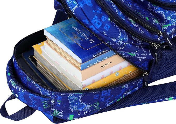 Girls Backpack - 17" Tall Large Elementary School Bag, Doubleday Collection, 24L Capacity, Dream Purple