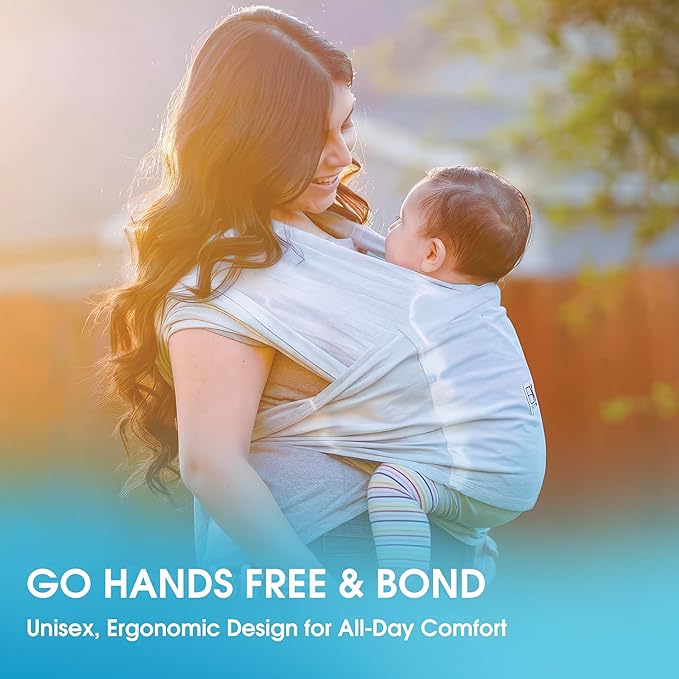 Original Baby K'tan Baby Carrier: #1 Easy Pre-Wrapped, Soft, Slip-On, No Rings, No Buckles | 5 in 1 Baby Sling Gift | The Best Hands Free Infant Wrap For Newborn to Toddler up to 35lb (See Size Chart)