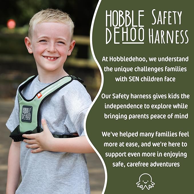 Hobbledehoo Safety Harness For Kids & Toddlers Aged 2-7 Years, Child Harness For Walking & Play Autism Safety Awareness