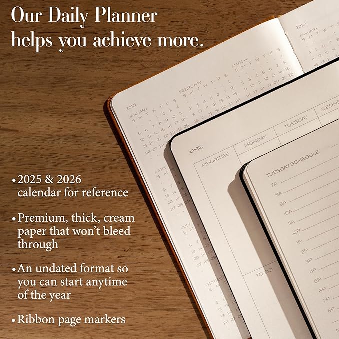 Anecdote 2026 Planner: A Monthly, Weekly & Daily Planner 2026 for Planning Your Success - A5 Size Hardcover Start Anytime and Achieve your Goals - Mustard