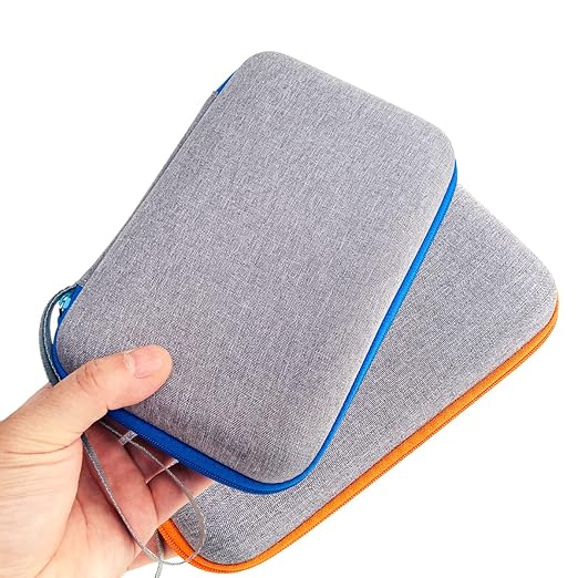 JCHPINE Hard Carrying Case for GiiKER Super Slide Brain Games, Protective Storage Holder for GiiKER Brain Teaser Puzzles Interactive Handheld Game Console Accessories (Blue Case Only)