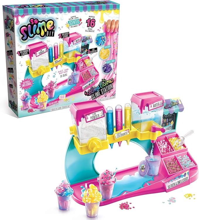 Canal Toys So Slime DIY Slime’Licious Slime Station - Make Your own Food Scented Slime - Just add Water! No Glue Required. 6+