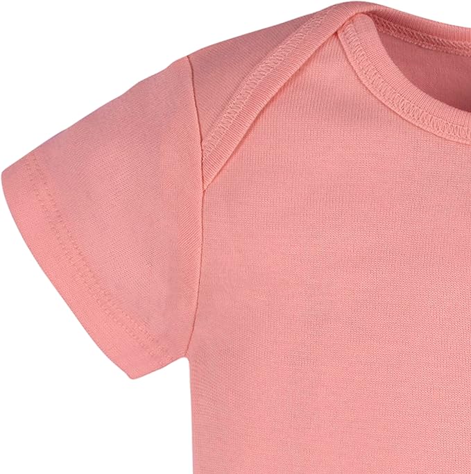 Gerber baby-boys 5 Pack Onesies Multi-packs Bundle Interlock 180 Gsm