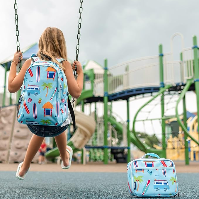 Wildkin 15-inch Kids Backpack – Durable, Padded, Adjustable for School & Travel - Surf Shack
