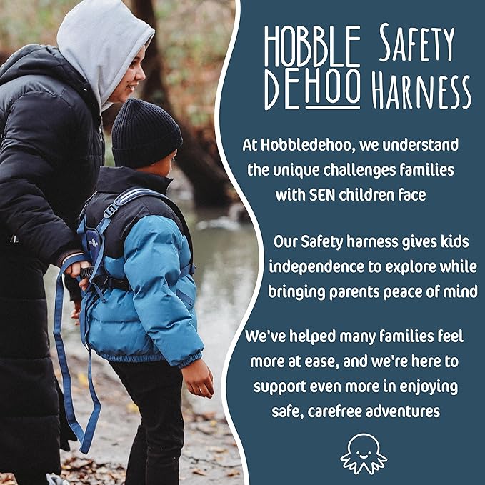 Hobbledehoo XL Child Harness, For Kids & Teenagers Aged 7+, Supporting Special Needs, Including Autism Safety Awareness