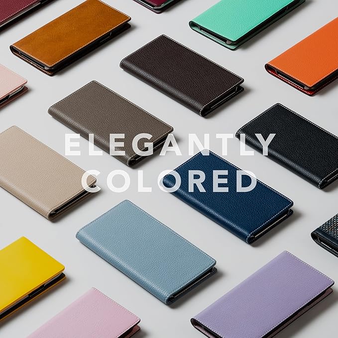 D8 Full Grain Leather Wallet Case for iPhone 15 Plus - [2-in-1] Handcrafted Detachable Diary Style with Magnetic MagSafe Back Cover, Gift Box Included (Powder Blue)