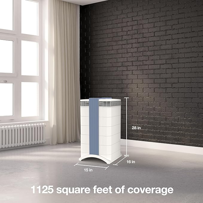IQAir GC MultiGas XE Air Purifier – Smart MultiGas Filtration for Rooms up to 1125 sq ft - Chemicals, Odors, VOCs, and Particles, Swiss Made, WiFi Enabled