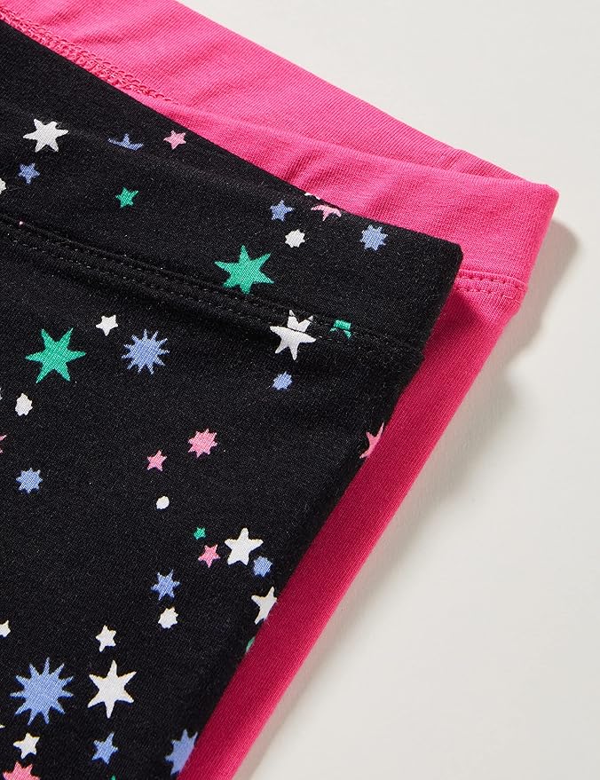 Amazon Essentials Girls and Toddlers' Leggings, Multipacks