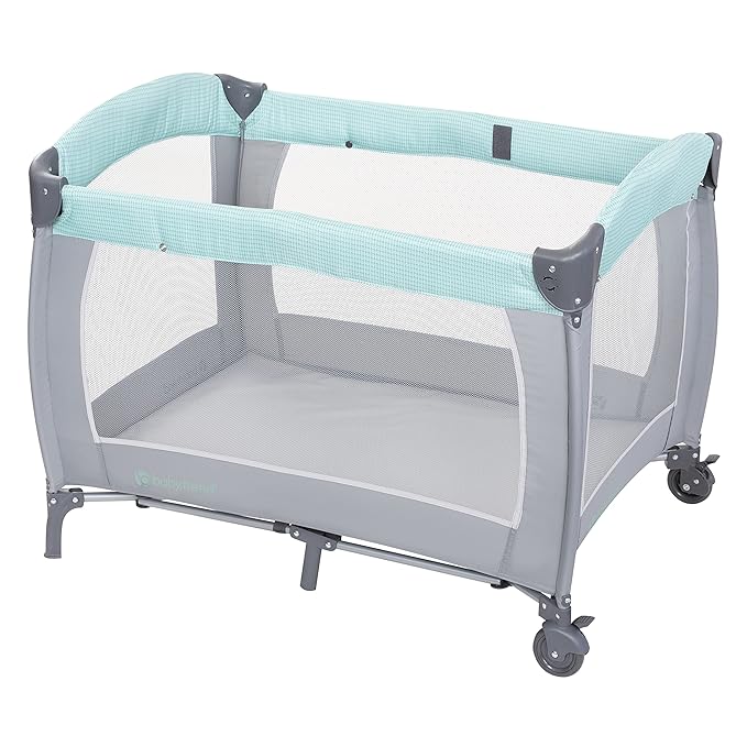 Baby Trend Lil' Snooze Deluxe III, Cozy Mint