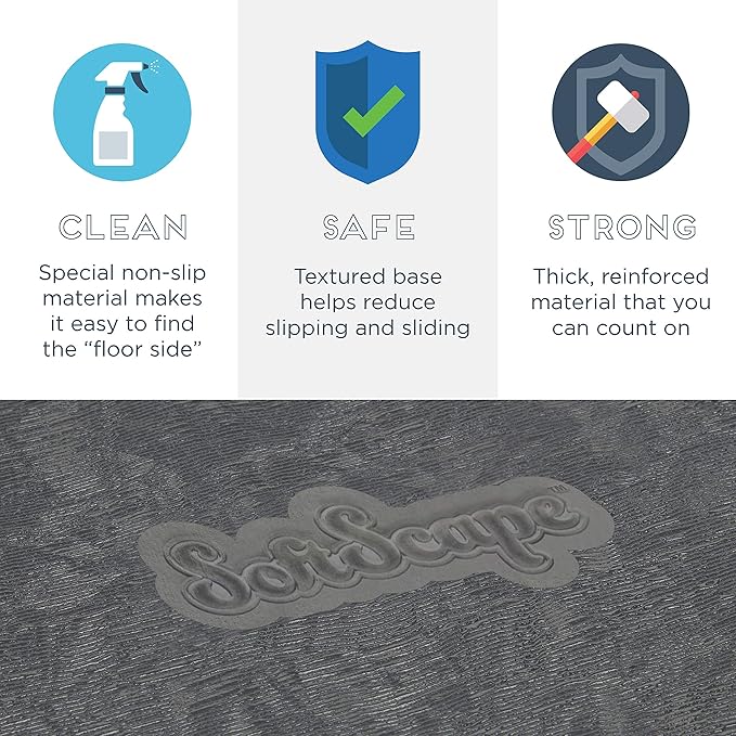 Factory Direct Partners 11618-CTNV SoftScape Toddler Playtime Climber, Indoor Active Play Structure (3-Piece Set) - Contemporary/Navy